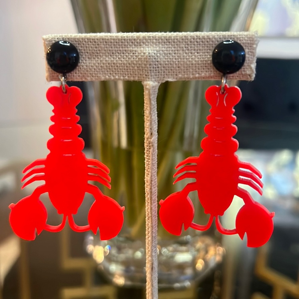 New Lobster Earrings